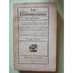 Les Contemporaines - troisième volume