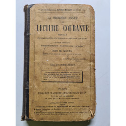 La première année de lecture courante