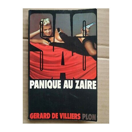 Gérard de Villiers SAS Nº 52 Panique au Zaïre 1980