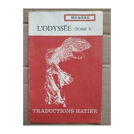 Homère L'Odyssée Tome I Traductions Hatier