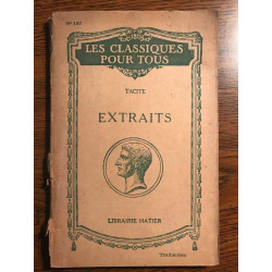 A bourgery extraits Tacite hatier