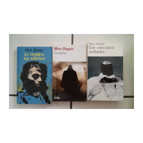 lot 3 romans MARC DUGAIN exécution ordinaire l'emprise chambre des...