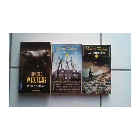 lot 3 polars MINETTE WALTERS la muselière chambre froide intime...