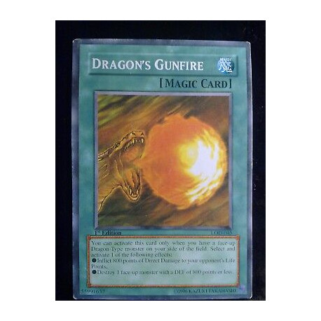 Dragon's Gunfire LOD-045 Yu-Gi-Oh