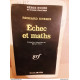 Richard unis échec et maths Gallimard