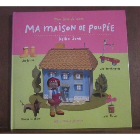 Mon livre de mots Keiko sone Ma maison de poupée