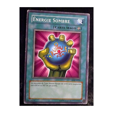 Energie sombre DDK-F019 Yu-Gi-Oh
