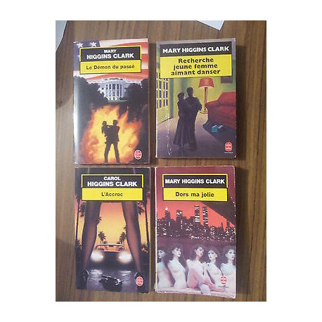 lot 4 thrillers Mary ou l'accroc le démon du passé rech