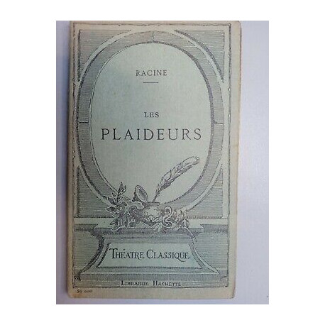 Racine Les Plaideurs Théatre classique