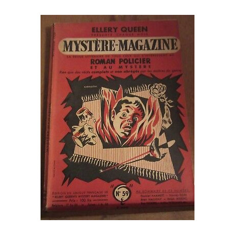 Mystère Magazine n59 Dashiell hammett roy vickers opta 12