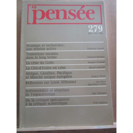La Pensée n279 janvier février 1991