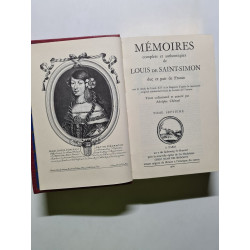 Mémoires tome 7 complets et authentiques de LOUIS DE SAINT-SIMON...