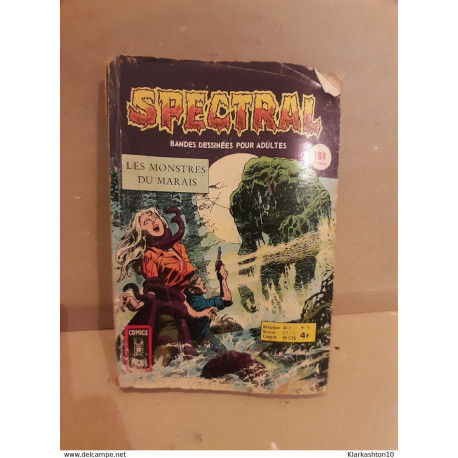 Spectralles n10 monstres du marais