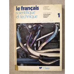 Le français scientifique et technique