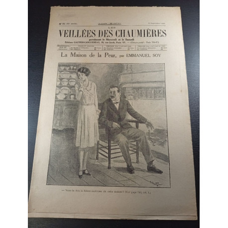 Les veillées des chaumières n°91 53e année