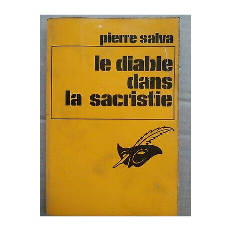Pierre salva Le Diable dans la sacristie Le masque