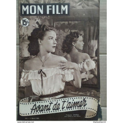 Mon Film n 242 Avant de t'aimer 11 Avril 1951