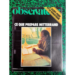 Le Nouvel observateur n862 Ce qui prepare mitterrand 18 24 mai 1981