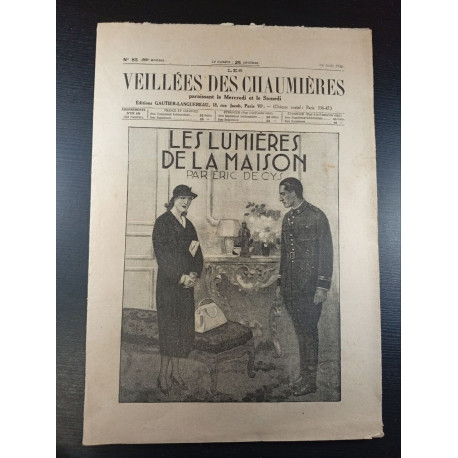 Les veillées des chaumières n°85 58 année