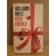 William Katz Fête fatale Le livre de poche