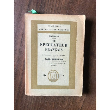 - MARIVAUX - LE SPECTATEUR FRANÇAIS