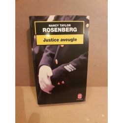 Nancy Taylor Rosenberg Justice aveugle Le Livre de poche