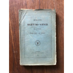 BULLETIN DE LA SOCIÉTÉ DES SCIENCES HISTORIQUES ET NATURELLES DE...