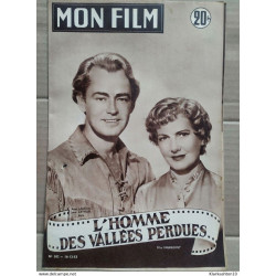 Mon Film n 382 L'homme des vallées perdues 16 12 1953