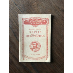 AUGUSTEN THIERY - RÉCITS DES TEMPS MEROVINGIENS 1