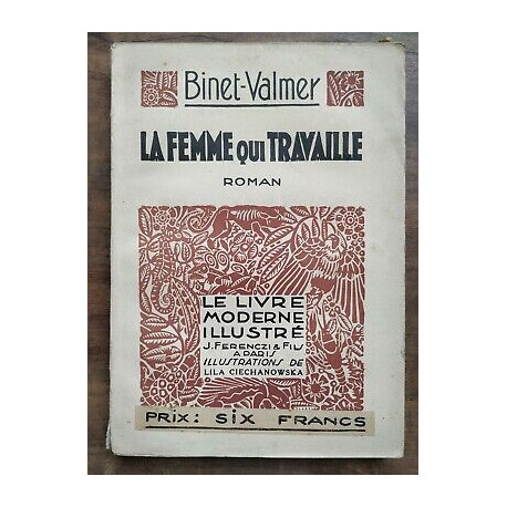 binet valmer La Femme qui Travaille Le Livre Moderne illustré