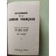 Dictionnaire de la langue francaise