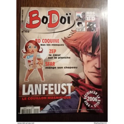 BoDoï n102 lanfeust Le Couillon Magnifique Décembre 2006