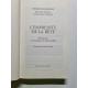 L'empreinte de la bête