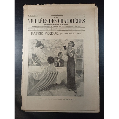 Les veillées des chaumières n°8 56e année