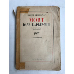 mort Dans l'aprés midi Gallimard