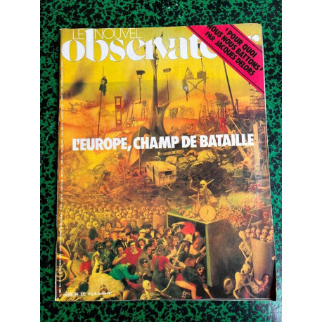 Le Nouvel observateur n885 l'europe champ de bataille 24 30...