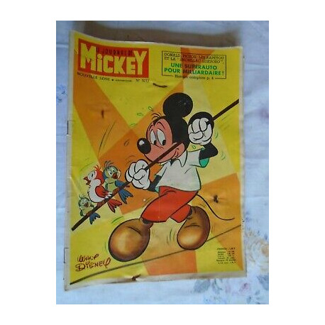 Le Journal de Mickey hebdomadaire N 1012