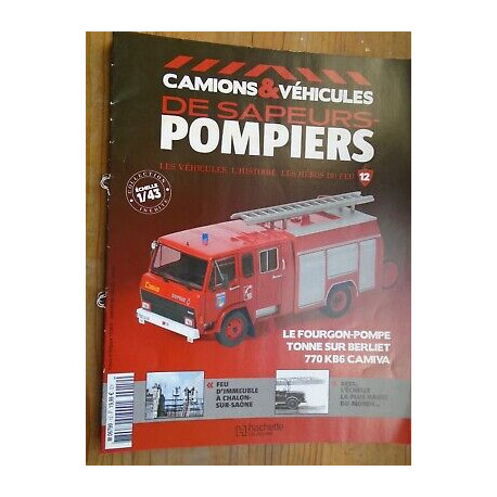 Camions et véhicules de pompiers n 12 sans le camion