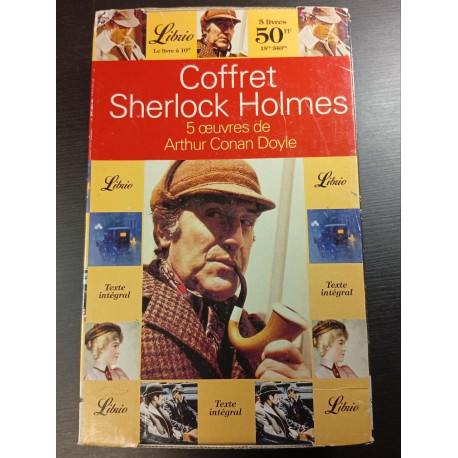 Coffret Sherlock Holmes 5 oeuvres