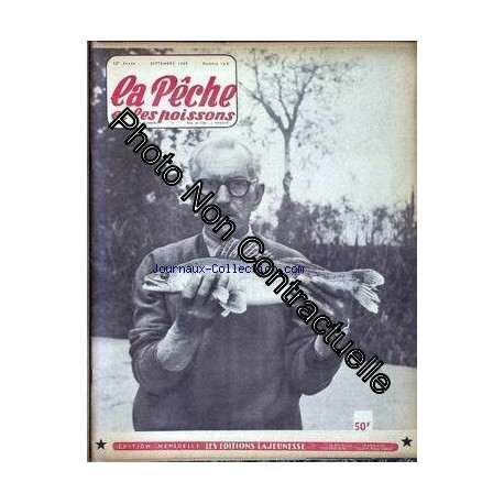 PECHE ET LES POISSONS (LA) [No 168] du 01/09/1959 -
