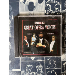 The world of Great Opera Voices - Domingo Pavarotti Callas Carreras CD