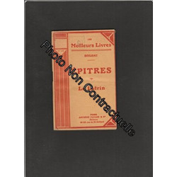 Epitres Le Lutrin poème héroï-comique