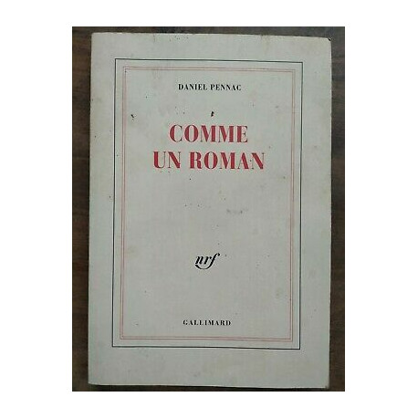 Comme un Roman gallimard