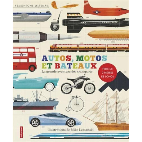 Autos motos et bateaux : La grande aventure des transports