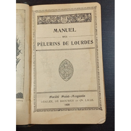 Manuel des pèlerins de Lourdes
