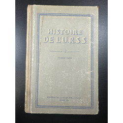 Histoire de l'U.R.S.S. première partie