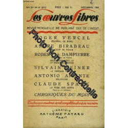 LES OEUVRES LIBRES. NOUVELLE SERIE N° 91. JOURNAL DE BORD PAR...