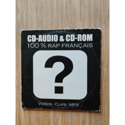 Cd - audio et cd rom - 100% rap français vidéos clips mp3