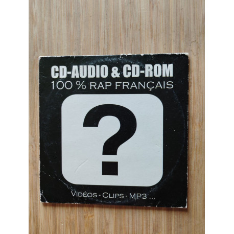 Cd - audio et cd rom - 100% rap français vidéos clips mp3