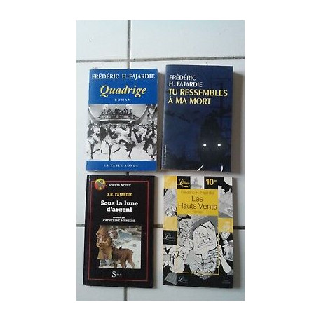 lot 4 sous la lune d'argent les hauts vents quadrige tu res